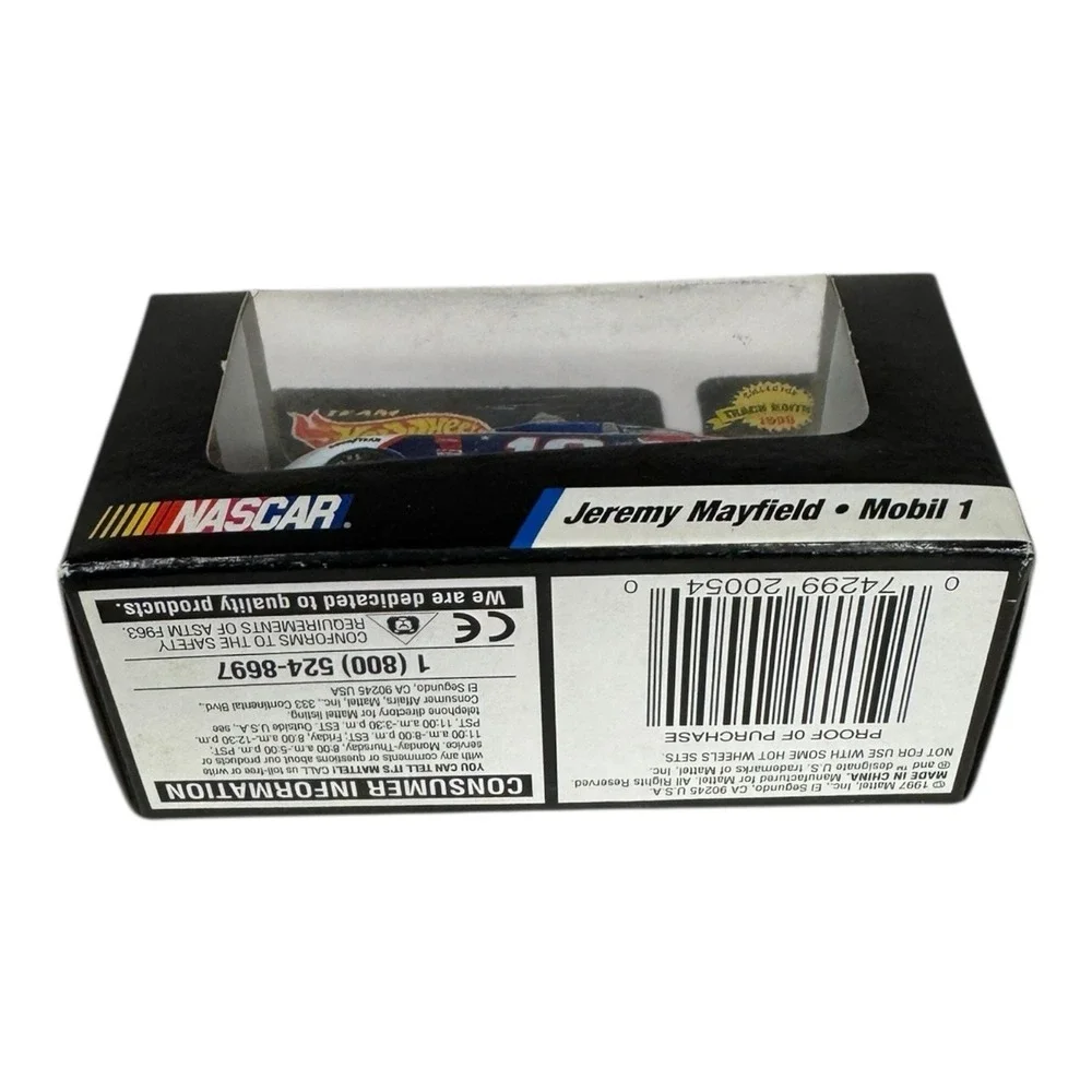 Jeremy Mayfield Mobil 1 Hot Wheels 1:64 Pro‎ Racing #12 Ford Track Edition